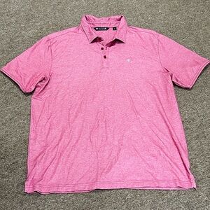 Travis Mathews golf polo size L